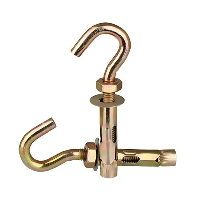 Socraíonn 3pcs bolt le hook